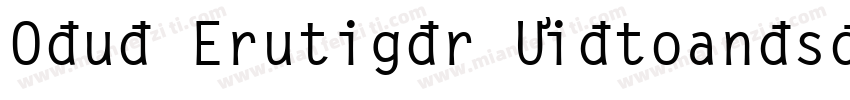 Neue Frutiger Vietnamese Bd字体转换